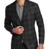 Joseph Abboud Modern Fit Sport Coat, Charcoal Plaid