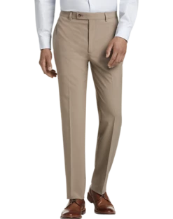 Lauren By Ralph Lauren Classic Fit Dress Pants, Tan