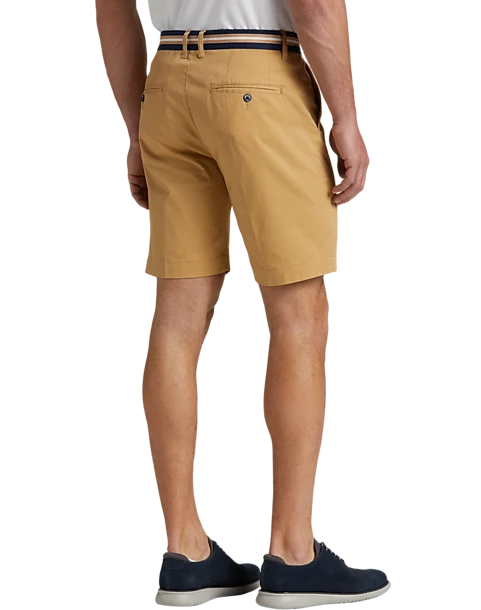 Con.Struct Slim Fit Shorts, Tan - Image 2