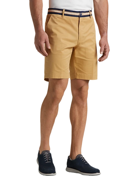 Con.Struct Slim Fit Shorts, Tan
