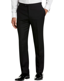 Calvin Klein Slim Fit Tuxedo Separates Slacks, Black
