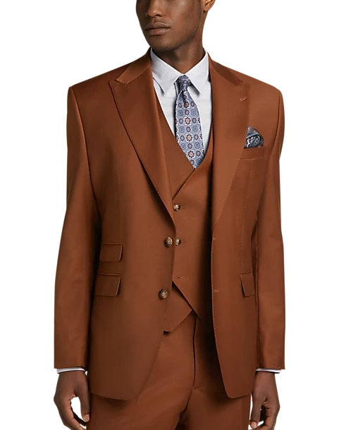 Tayion Classic Fit Suit Separates Coat, Rust - Image 5