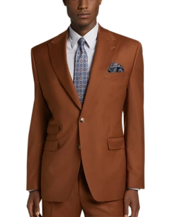 Tayion Classic Fit Suit Separates Coat, Rust