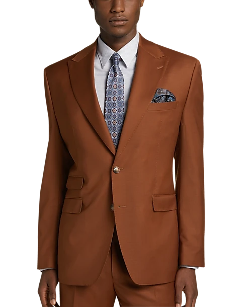 Tayion Classic Fit Suit Separates Coat, Rust