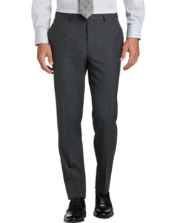 Lauren By Ralph Lauren Classic Fit Suit, Gray Plaid