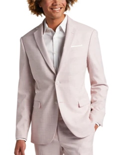 Egara Skinny Fit Suit Separates Coat, Rose Tic
