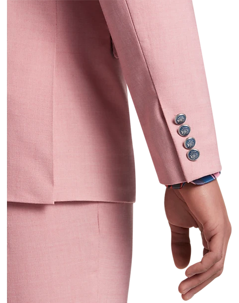 Paisley & Gray Slim Fit Suit Separates, Pink Carnation - Image 3
