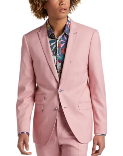 Paisley & Gray Slim Fit Suit Separates, Pink Carnation