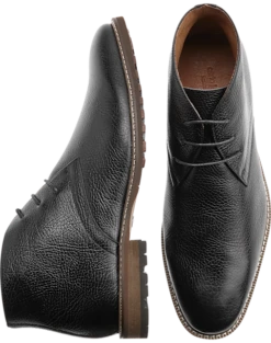 Carlo Morandi Chukka Boots, Black