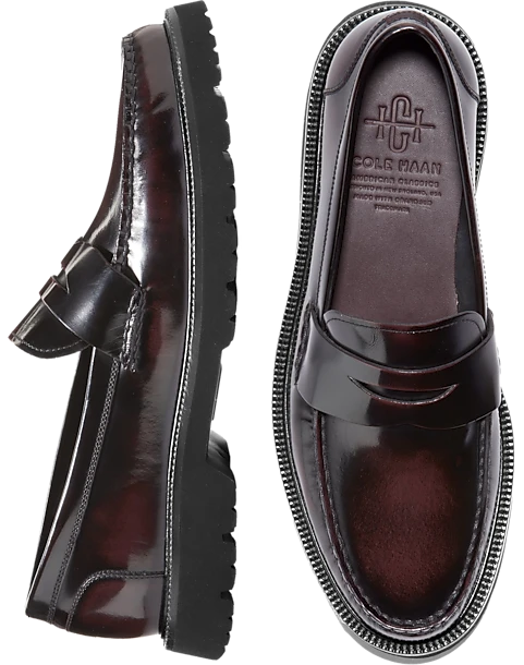 Cole Haan American Classics Penny Loafers, Burgundy