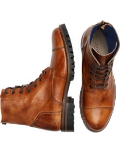 Bed Stu Protege Trek Cap Toe Boots, Tan
