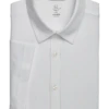 Michael Strahan Modern Fit Short Sleeve Dress Shirt, White