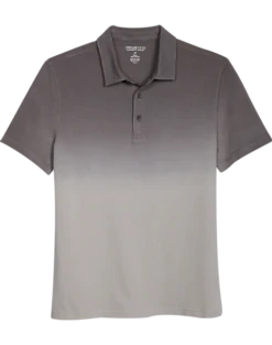 Awearness Kenneth Cole Slim Fit Polo Shirt, Gray Ombre