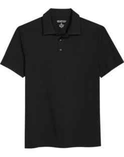 Awearness Kenneth Cole Modern Fit Welded Polo, Black