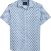 Egara Slim Fit Sport Shirt, Blue Jellycat Print
