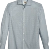 Joseph Abboud Modern Fit Sport Shirt, Slate Leaf Vine