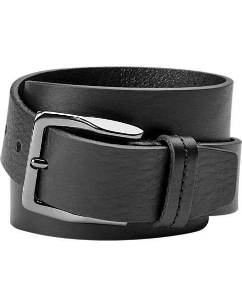 Joseph Abboud Leather Belt, Black