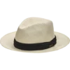 Biltmore Woven Safari Hat, Bone White